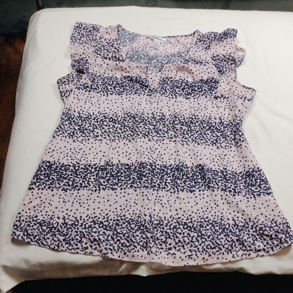 Motherhood Maternity Patterned Blouse Size XL